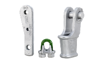 G-6419 Green Pin Long Wedge Sockets Product Render